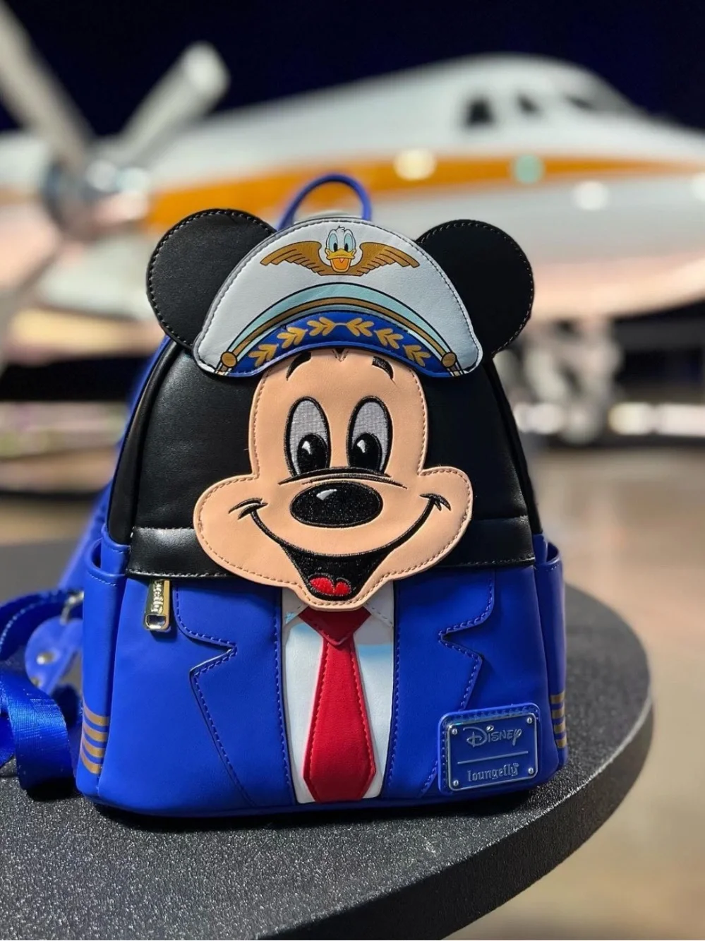 Loungefly Disney Mickey Mouse One: Walt’s Plane-Pilot Mickey Mouse Backpack